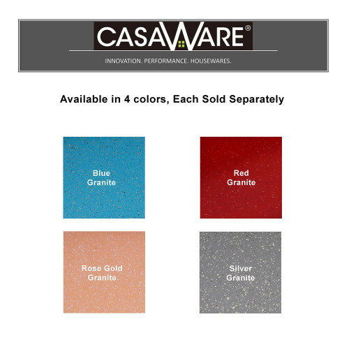 casaWare Ceramic Coated NonStick 12 Cup Muffin Pan (Silver Granite) 1