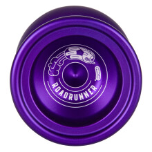 Duncan Toys Roadrunner Yo-Yo, reagiert nicht, Expert Level Yo-Yo, konkaves Lager und Aluminiumgeh   use, lila