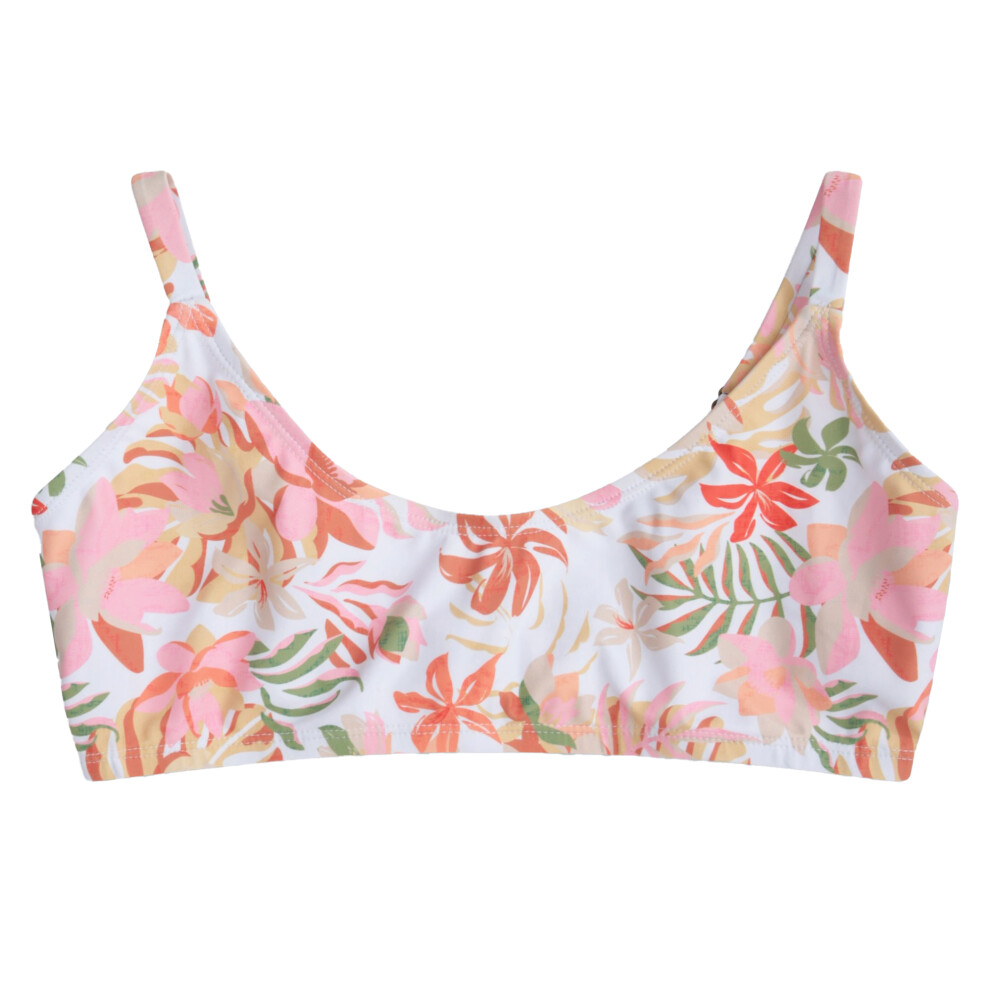 (16 UK, Off White) Animal Womens/Ladies Skye Bralette Bikini Top