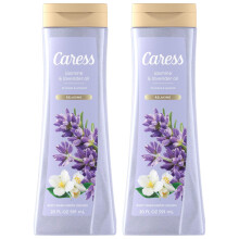 Caress Body Wash Jasmijn & Lavendelolie Hydraterende Body Wash voor een zachte, geurige huid Lichaamszeep Vloeibaar om te rusten en te ontspannen 20