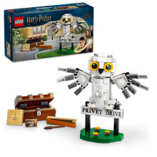 LEGO Harry Potter Hedwig op Ligusterlaan 4, bouwbaar fantasiespeelgoed met een Harry Potter uilfiguur Harry Potter speelgoed voor zelfstandig spelen