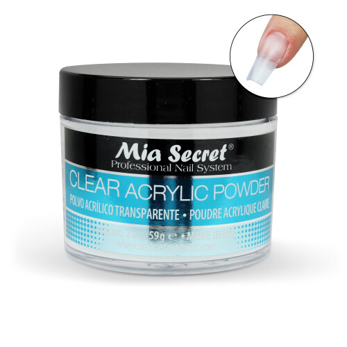 Pó Acrílico Transparente Mia Secret (1oz) 1