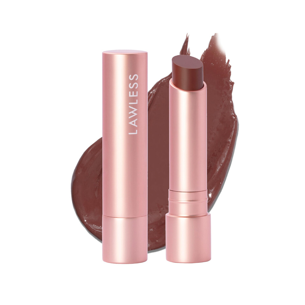 Lawless Forget The Filler Lip Plumping Line Smoothing Tinted Balm - Posey - Premium Tinted Lip Balm With Natural Ingredients To Plump And Smooth Lips