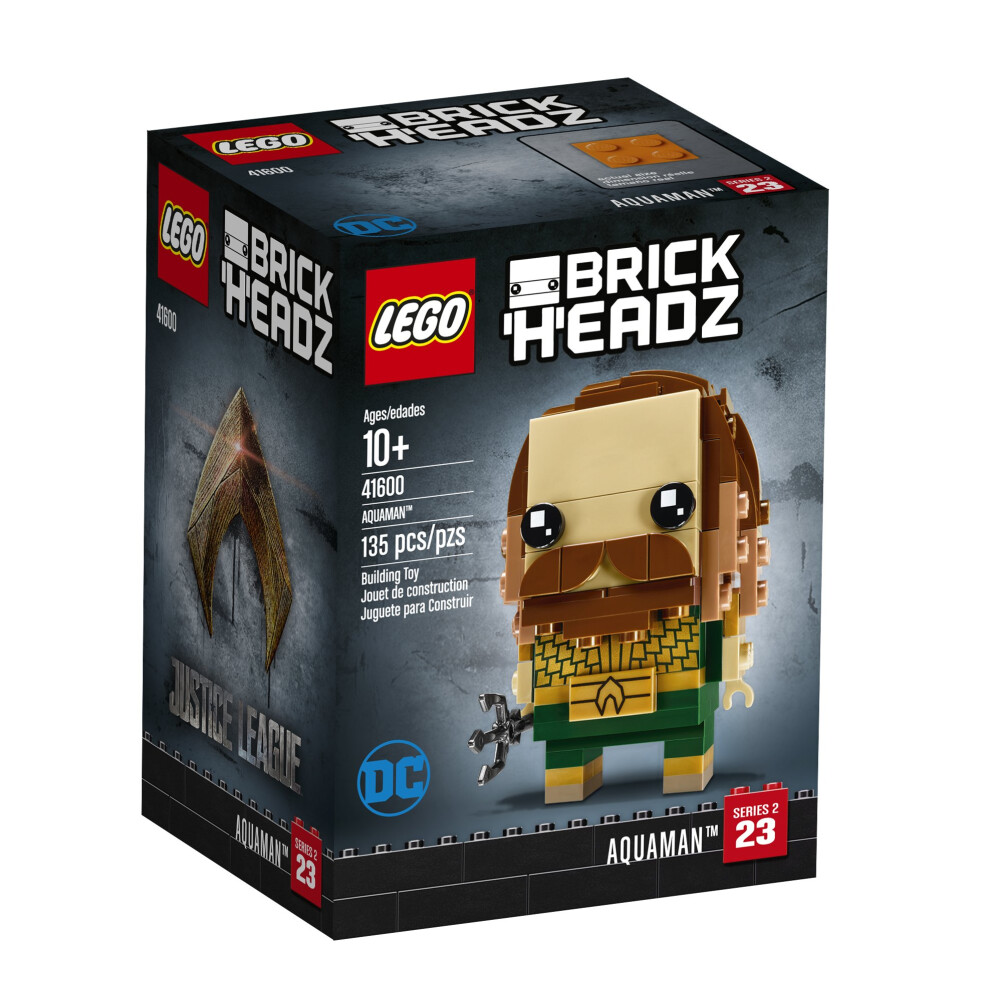 Lego Brickheadz Aquaman 41600 Building Kit (135 Piece)