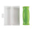 OXO OXO Good Grips Σιλικόνης Ξεφλουδιστής Σκόρδου με Θήκη Αποθήκευσης, Διαφανής, 1EA 1