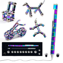Fidget Pen Dekompressions-Magnetstift Cooles Fidget-Spielzeug zum Stress- und Angstabbau Sensorisches Spielzeug Beste Geschenke fr Teenager-Jungen I
