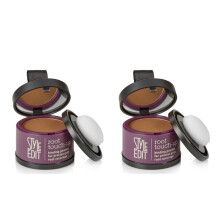 Style Edit Root Touch Up Powder til mellembrunt h?r | Cover Up-h?rfarve til d?kning af gr? og r?dder | Mineral Infused Binding Hairline Powder 2