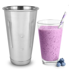 EHOMEA2Z mallasmuki (6 kpl) ruostumattomasta ter ksest valmistettu j tel maitos, kaupallinen laatu, 30 oz (6)