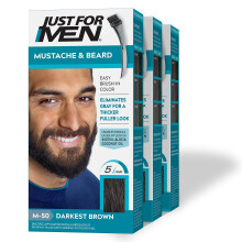 Just For Men Snor & Baard, Baardverf voor Mannen met Borstel voor Eenvoudige Aanbreng