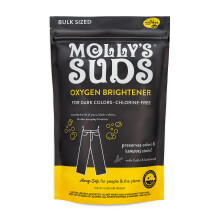 Molly's Suds Oxygen Brightener Dark Wash | Powerful Bleach Alternative Chlorine Free | Preserves Colors and Removes Stains (Cedar & Sandalwood - 79