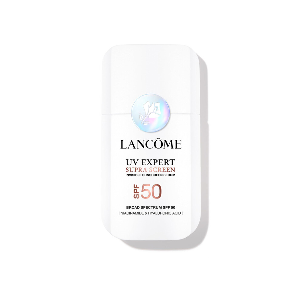 Lancme Supra Screen Invisible Serum Sunscreen SPF 50+ - Anti-Aging Correction & Protection - For All Skin Types - 48 HR Hydration  Radiant Finish