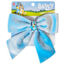 LUV HER Bluey lange staart haarstrik voor meisjes met alligatorclip met charme van Bluey - haaraccessoire vanaf 3 jaar