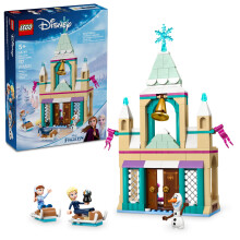 LEGO Disney Frozen: Arendelle Frozen Castle - Bouwspeelset voor kinderen, meisjes en jongens vanaf 5 jaar - Frozen Castle speelgoed voor fans met min