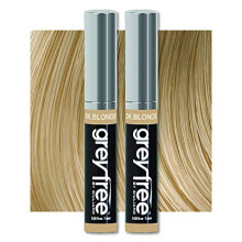 Temporre Haarfarbe zum Nachfrben der Haarwurzeln, um graue Haarlinien, Augenbrauen, Schnurrbrte und Brte, Greyfree, 2er-Pack (Dunkelblond) ab