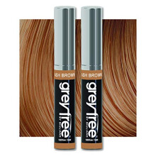 Root touch up temporr hrfrg fr att tcka gr hrlinjer gonbryn Mustasch & Skgg Grfritt 2 PACK (ASKBRUN)