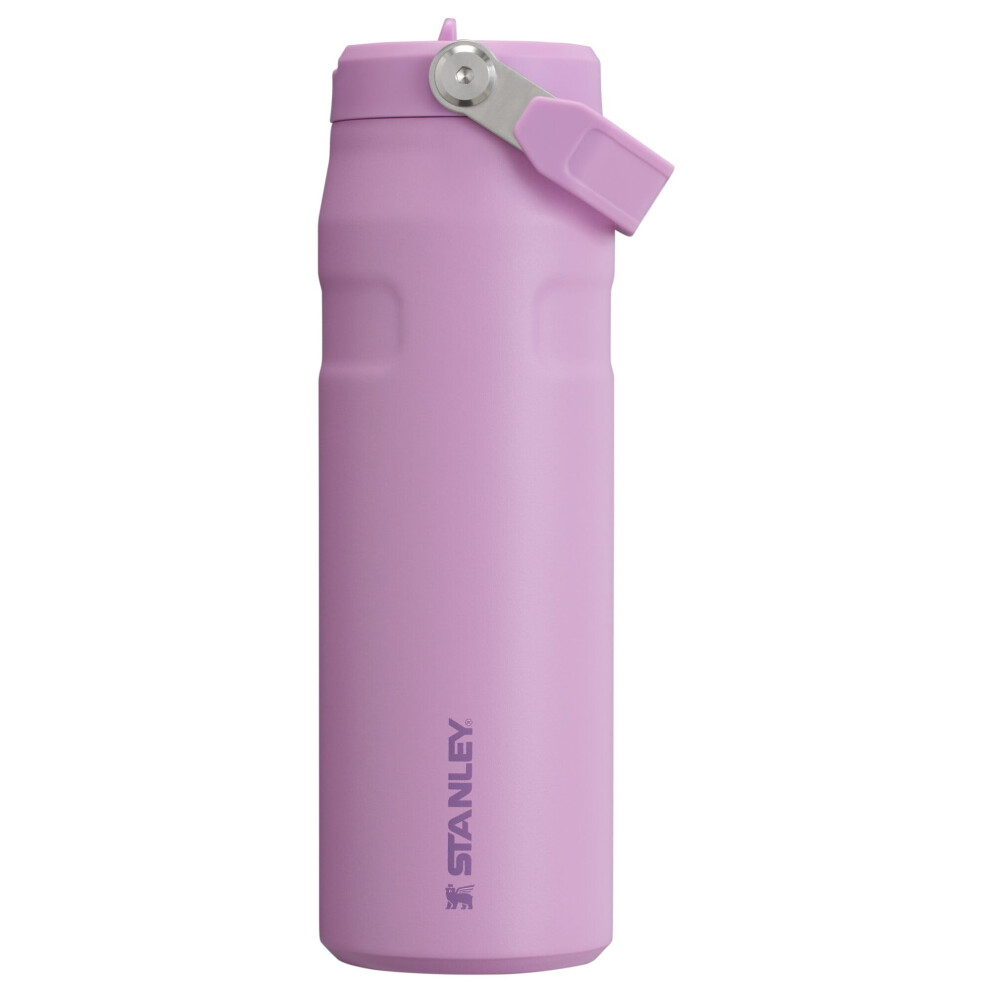 Stanley IceFlow Flip Straw 2.0 Water Bottle 24 OZ | Built-In Straw with Larger Opening | Lightweight & Leak-Resistant | Insulated Stainless Steel | BP
