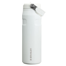 Stanley IceFlow Flip Straw 2.0 Wasserflasche 24 OZ | Integrierter Strohhalm mit grerer ffnung | Leicht und auslaufsicher | Isolierter Edelstahl |