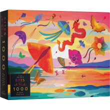 Énigmes Elena Essex pour Adultes 1000 Pièces - Cerfs-volants au Crépuscule | Casse-tête | Puzzle 1000 Pièces