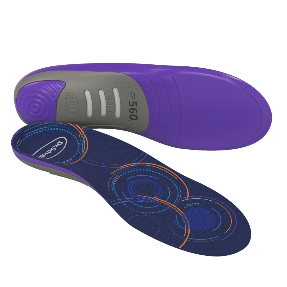 Dr. Scholl's Custom FiT Comfort - Plantar Fasciitis Insoles  Orthotics Shoe Inserts with Arch Support for Men & Women  Suitable for 220+ lbs  Stay on