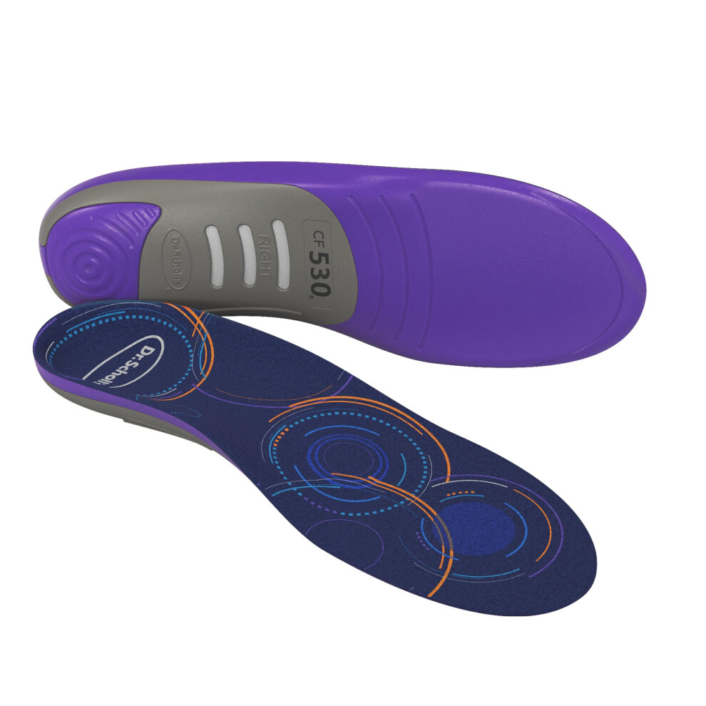 Dr. Scholl's Custom FiT Comfort - Plantar Fasciitis Insoles  Orthotics Shoe Inserts with Arch Support for Men & Women  Suitable for 220+ lbs  Stay on