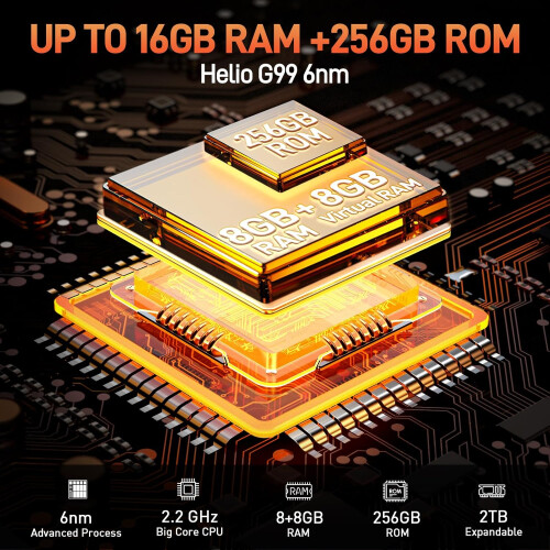 Ulefone Ulefone Armor 21 Android 14 Unlocked Rugged Phone, 8GB 256GB 2