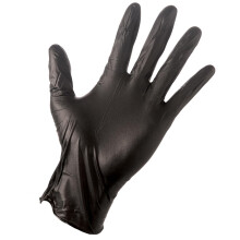 Grease Monkey Disponable Nitrile Gloves Pack of 100 Medium Black