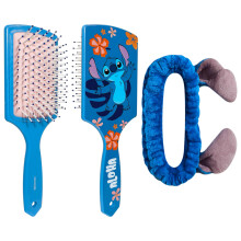 LUV HER Kids hajkefe s gygyfrdo fejpnt szett lnyoknak - A Stitch funkcival - Fun kozmetikai kszlet a hajformzshoz s borpolshoz - Puha s