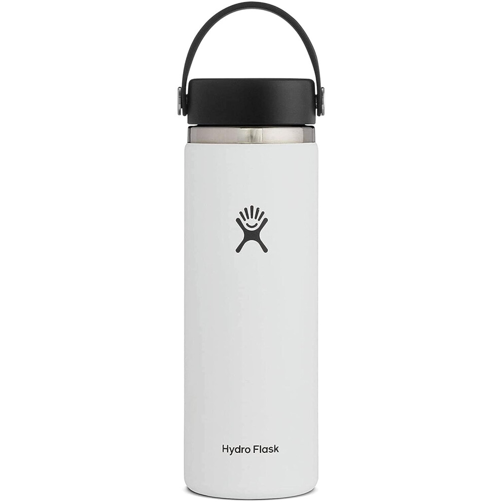 Hydro Flask Wide Flex Cap White 20 Oz