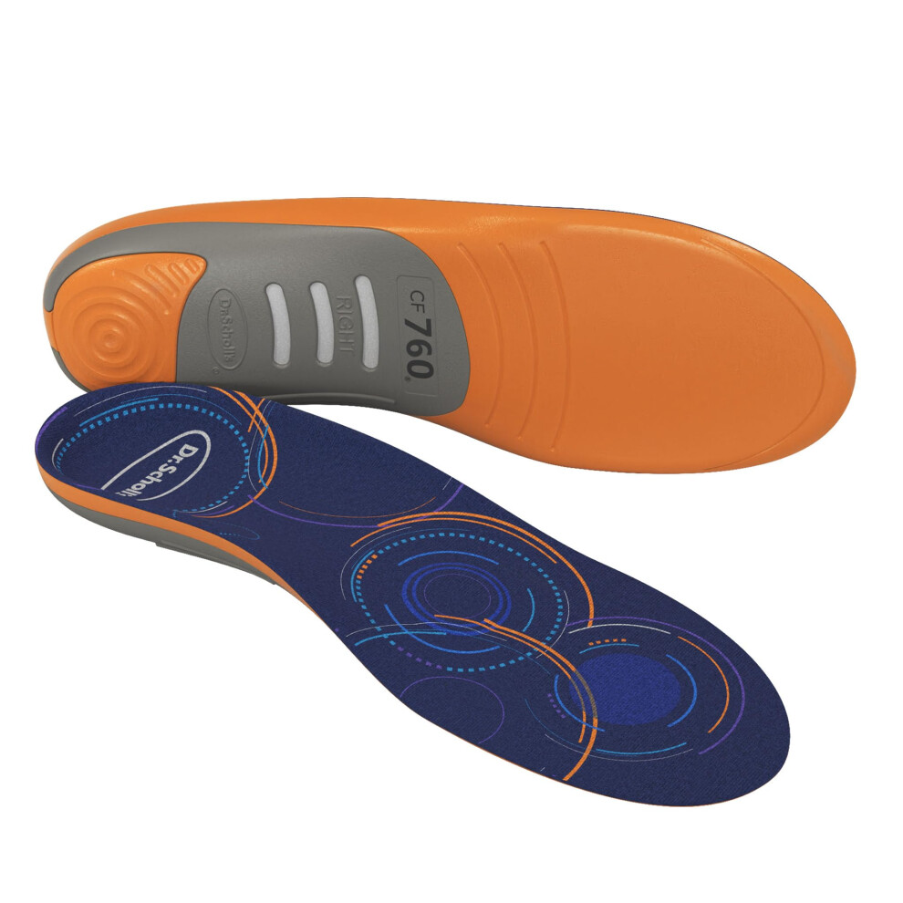 Dr. Scholl's Custom FiT Comfort - Plantar Fasciitis Insoles  Orthotics Shoe Inserts with Arch Support for Men & Women  Suitable for 220+ lbs  Stay on