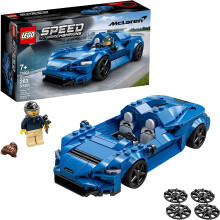 LEGO Speed ??Champions McLaren Elva 76902 bouwpakket; Top speelgoedauto; Cool speelgoed voor kinderen; Nieuw 2021 (263 stuks)