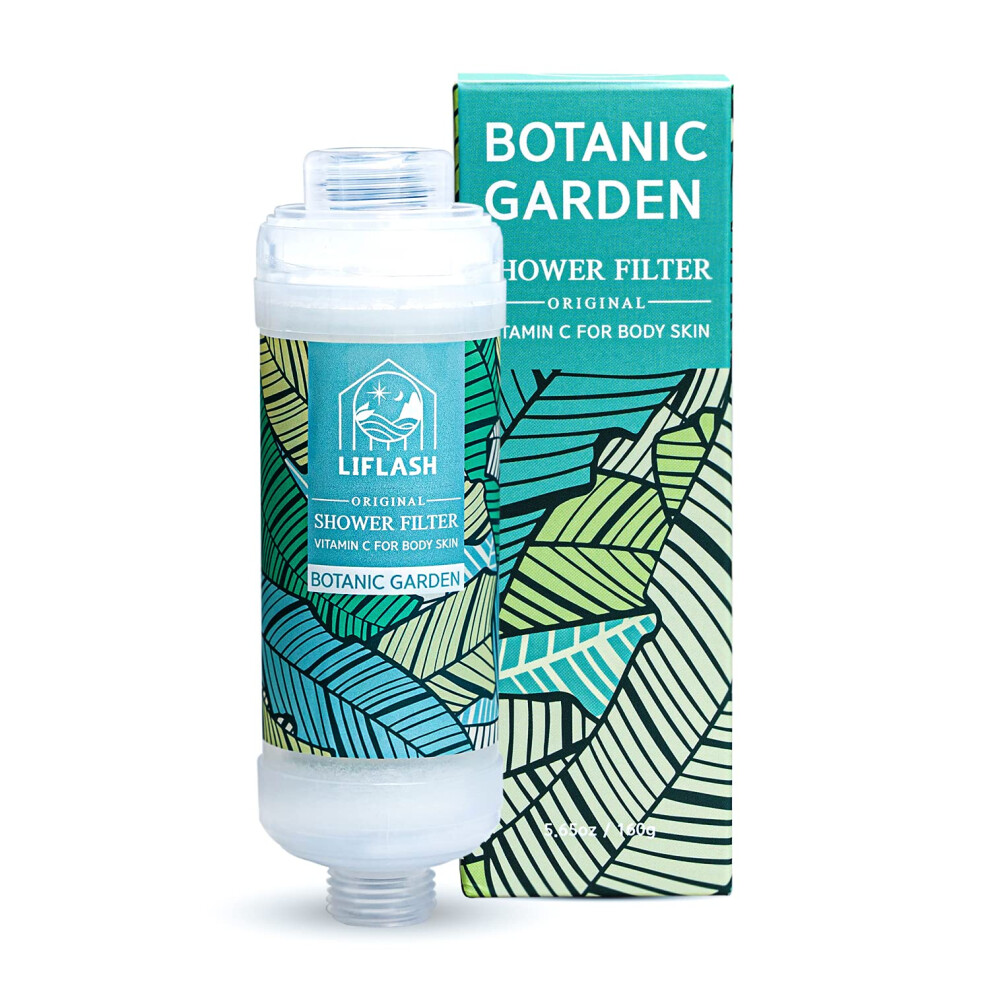 Liflash Vitamin C Shower Filter For Hard Water Aromatherapy Softener Purifier Help With Softer Skin And Hair Enhancement For Universal Output Showe 8809990406005