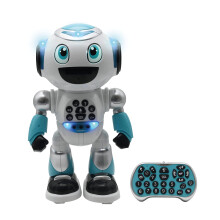 LEXiBOOK  Powerman Advance  ferngesteuerter Roboter, interaktives und lehrreiches Spielzeug fr Kinder, geht spazieren, tanzt, spielt Musik, macht