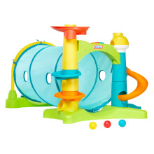 Little Tikes 2-in-1 Activity Tunnel Indoor Outdoor Playset for Toddlers Boys and Girls Ages 1-3 Years