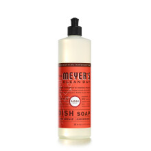 MRS. MEYER'S CLEAN DAY Vaatwasmiddel, Biologisch Afbreekbare Formule, Radijs, 16 fl. oz
