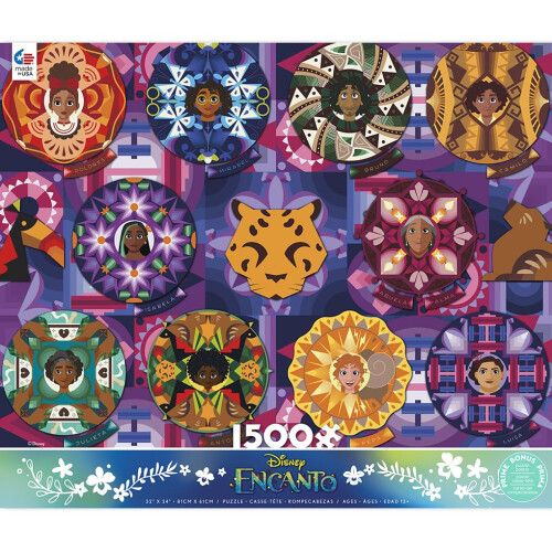 Ceaco - Disney - Encanto - Mandala - puzzel van 1500 stukjes 1