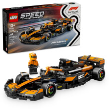 LEGO Speed ??Champions McLaren F1 Team MCL38 raceautospeelgoed - bouwset voor kinderen, jongens en meisjes vanaf 10 jaar - speelgoedauto voor F1-fans