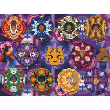 Ceaco - Disney - Encanto - Mandala - 1500 dielikov puzzle