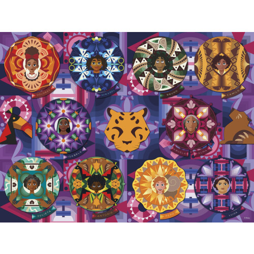 Ceaco - Disney - Encanto - Mandala - puzzel van 1500 stukjes