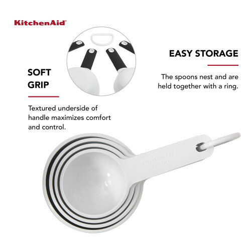 KitchenAid KitchenAid Messbecher 4er Set Wei 1