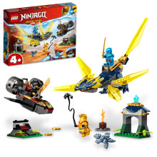 LEGO - Ninjago 71798 Duel tussen NYA en Arins Babydraak Zeldzame set
