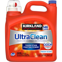 Proszek do prania Kirkland Signature Ultra Clean Premium z 2-krotnym koncentratem