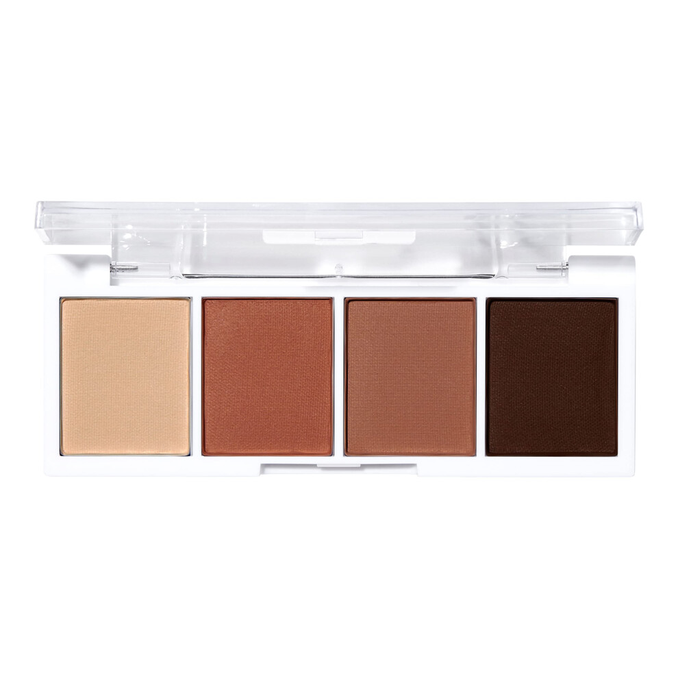 Photos - Eyeshadow ELF e.l.f. Bite-Size , Ultra-Pigmented Eye Makeup Quad, 4 Matte & Shimmer Shades, Creamy & Blendable Powder, I Love You 