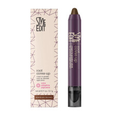 Style Edit Root Touch Up Stick - Middelbruine haarconcealer Tijdelijke grijze dekking Premium haarschaduwsponspen 0,11 oz
