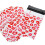 Lips Poly Mailers Rode Kussen voor Make-Up Lipgloss Lippenstift Zelfafsluitende Envelop 1