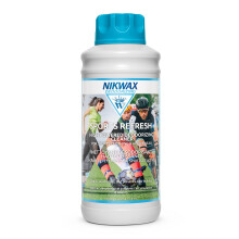 Nikwax Sports Refresh szagtalant folykony mosszer aktv ruhkhoz. Megsznteti s megakadlyozza a szagok s foltok kpzodst az Activewear edzot