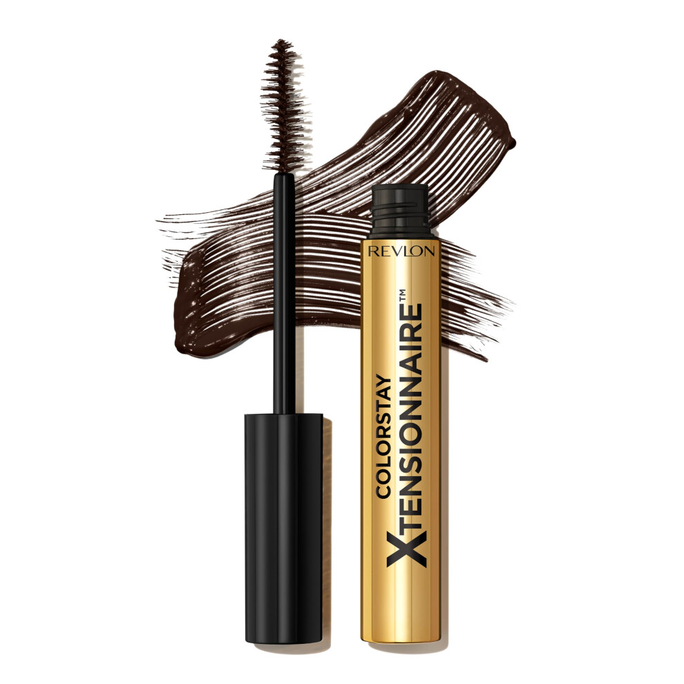Revlon ColorStay Xtensionnaire Lengthening Mascara  Lash Serum and Mascara In One  With Tapered Brush for 2X Longer Looking Lashes  Infused with Pro V
