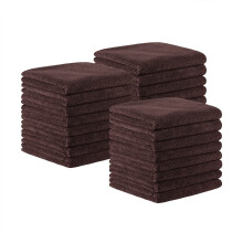 Arkwright bleekbestendige salonhanddoeken bulk - 24 stuks - ultrazachte, zachte microvezel zeer absorberende en sneldrogende spa-gezichtshanddoek voo