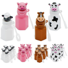 24 Farm Animals Bubbles 24 Pack - Boerenerf Farm Animal Bubbles Flessen Feestartikelen met toverstokken Inclusief - Paard Schaap Varken en Koe van 4E