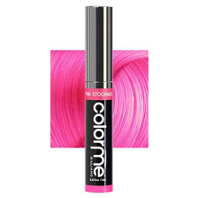 Colorme Rotådd Täckning Temporär Hårmascara för att färga och blanda Efterväxt. Tvättas Ut (ROSA STRUMPOR)