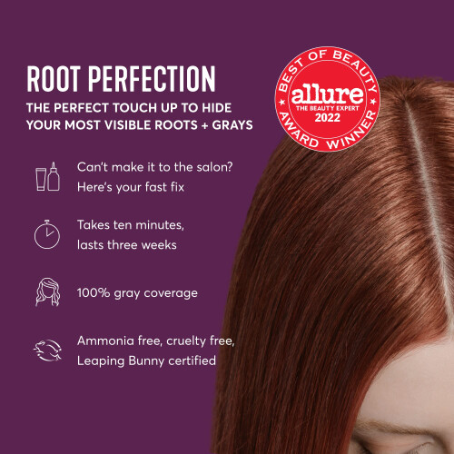 Madison Reed Root Perfection Μόνιμο Χρώμα Ρίζας, Κόκκινο 6R Pesaro, 10 Λεπτά για 100% Κάλυψη Γκρίζων 2